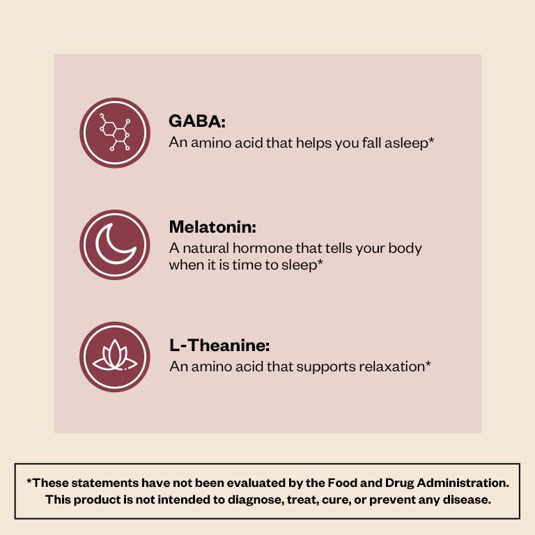 Close look at MENOLABS Well Rested label with melatonin and magnesium.
