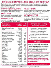 Menopace Original tablets close-up highlighting a compact daily supplement for vitality.