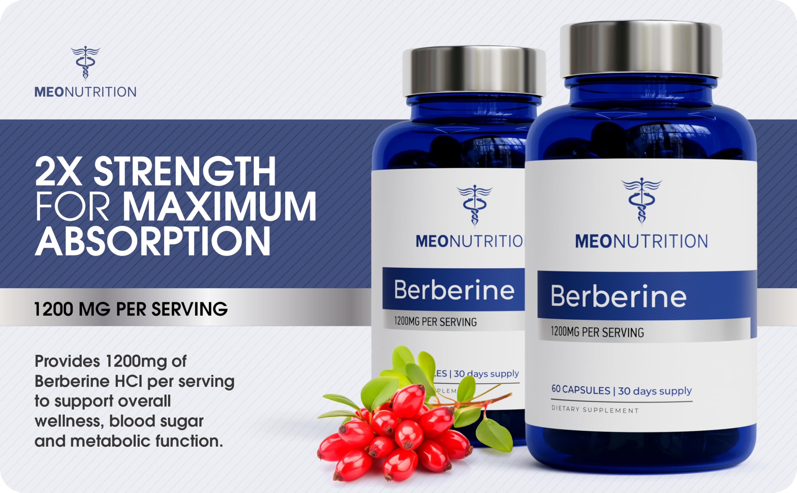 Eurofins certificate shown with Meo Berberine batch information.