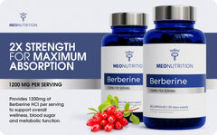 Eurofins certificate shown with Meo Berberine batch information.