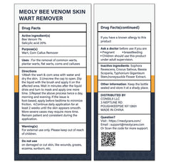 MEOLY 20 percent salicylic acid formula for gentle exfoliation and wart breakdown