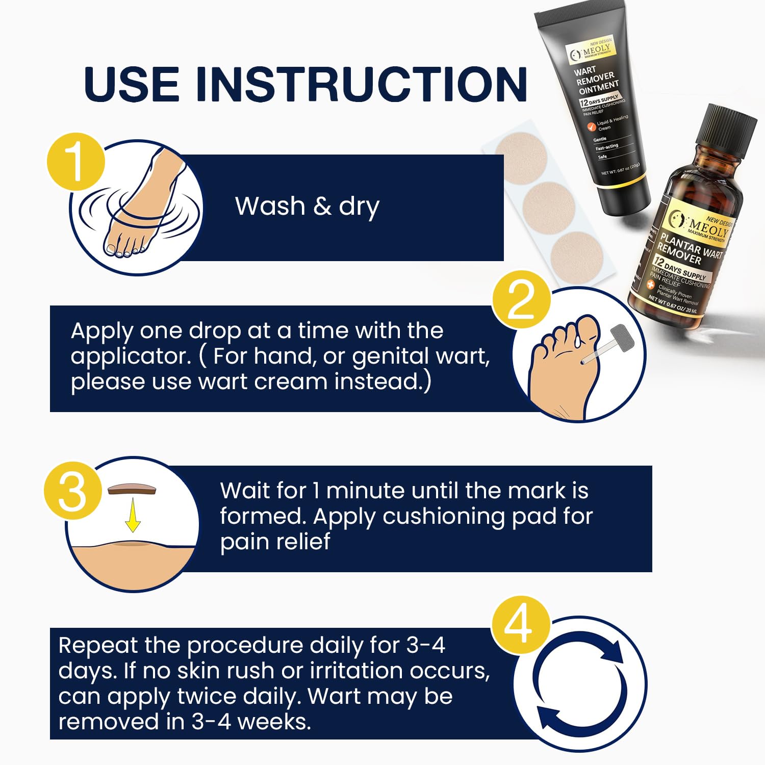 MEOLY freeze-action feature supports quick, localized treatment
