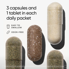 MeOrigin multivitamin men label detail emphasizing quality and third-party testing.
