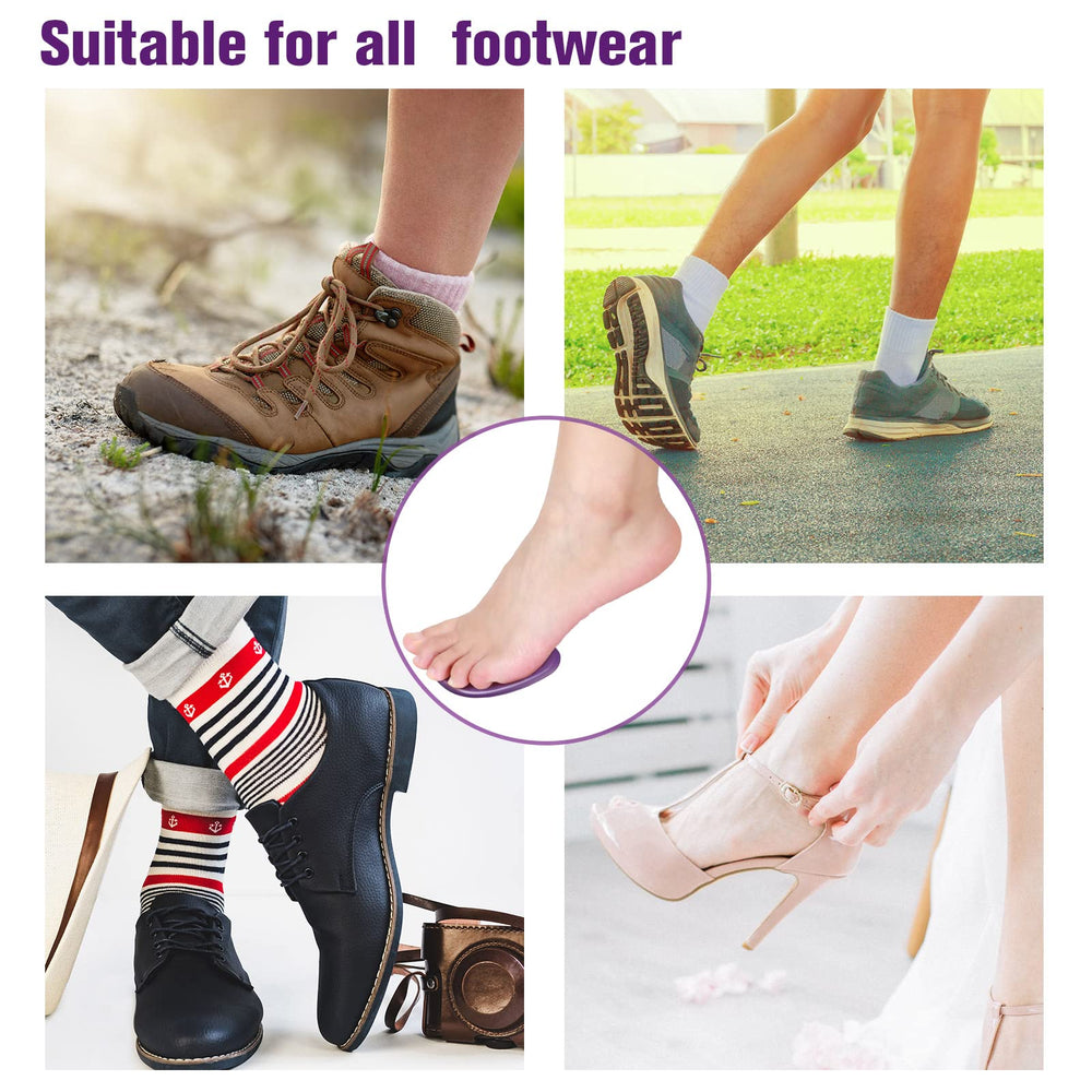 Mepase 8-piece metatarsal pad set for daily wear