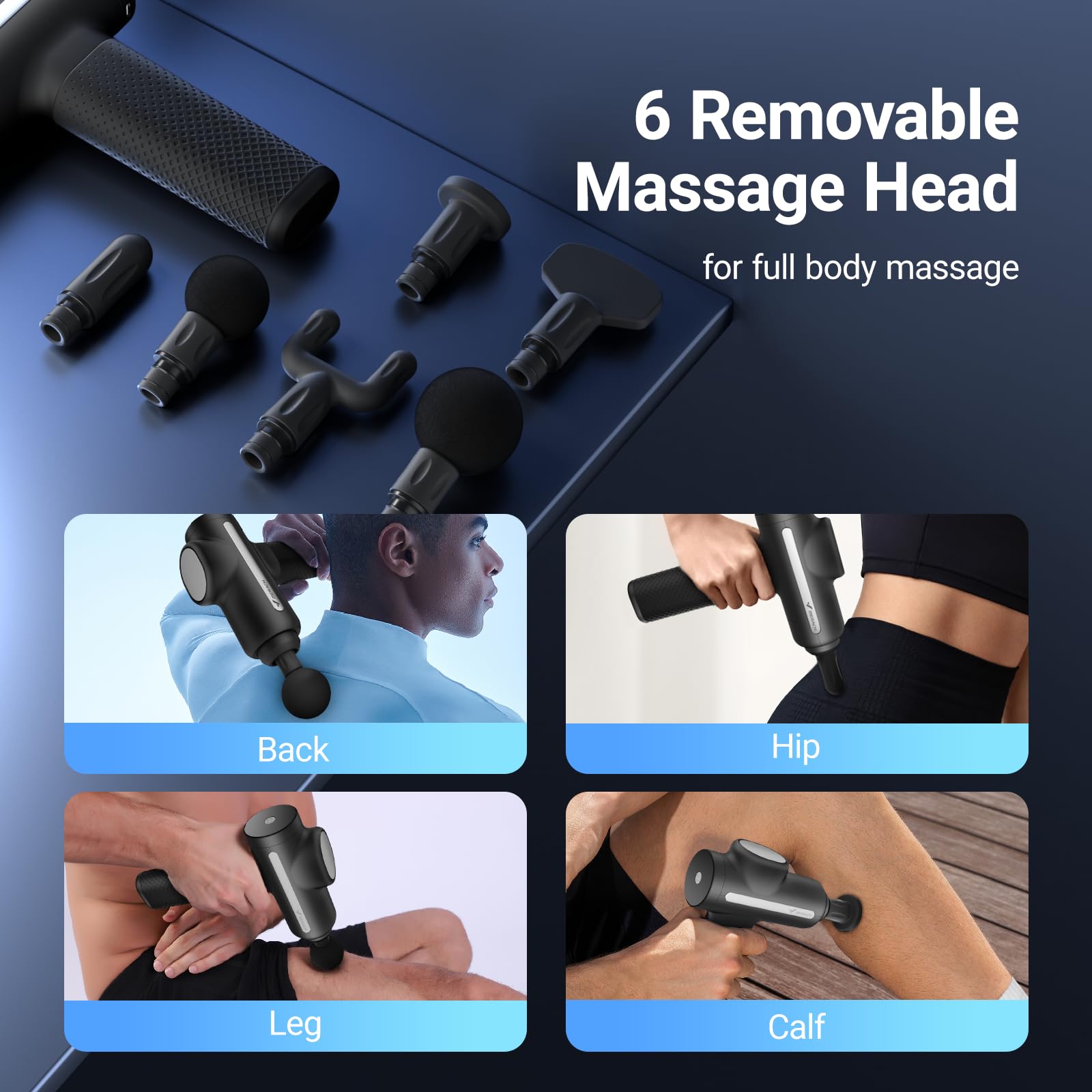 MERACH M019 ergonomic handle design for comfortable use