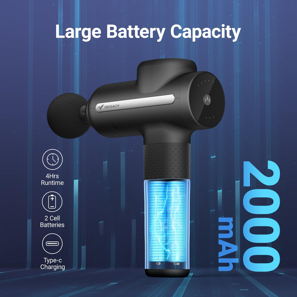 MERACH M019 Type-C charging enables fast, convenient recharge