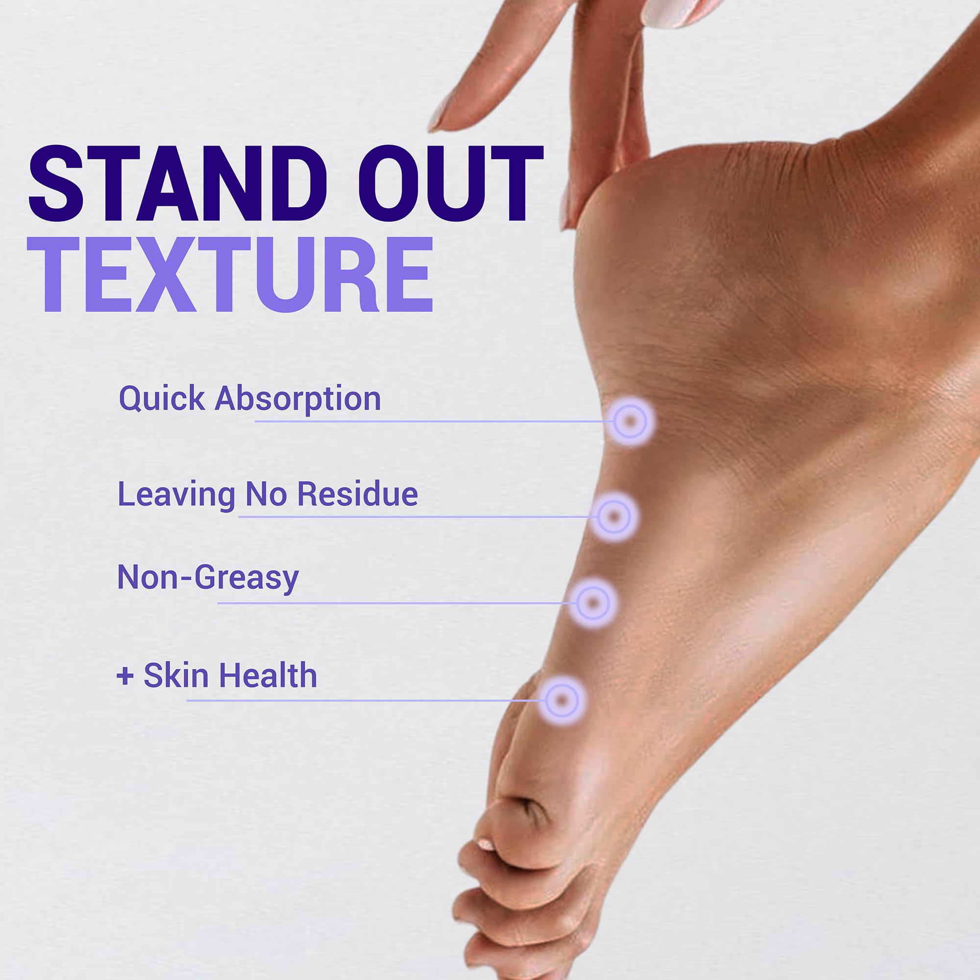 MereMira Magnesium Cream lavender packaging highlighting calming nighttime relief.