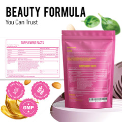 MERRY VITA collagen label emphasizes non-GMO and grass-fed sourcing.