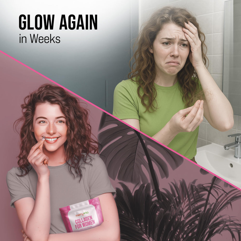 MERRY VITA packaging front highlights brand focus and premium two-month supply.