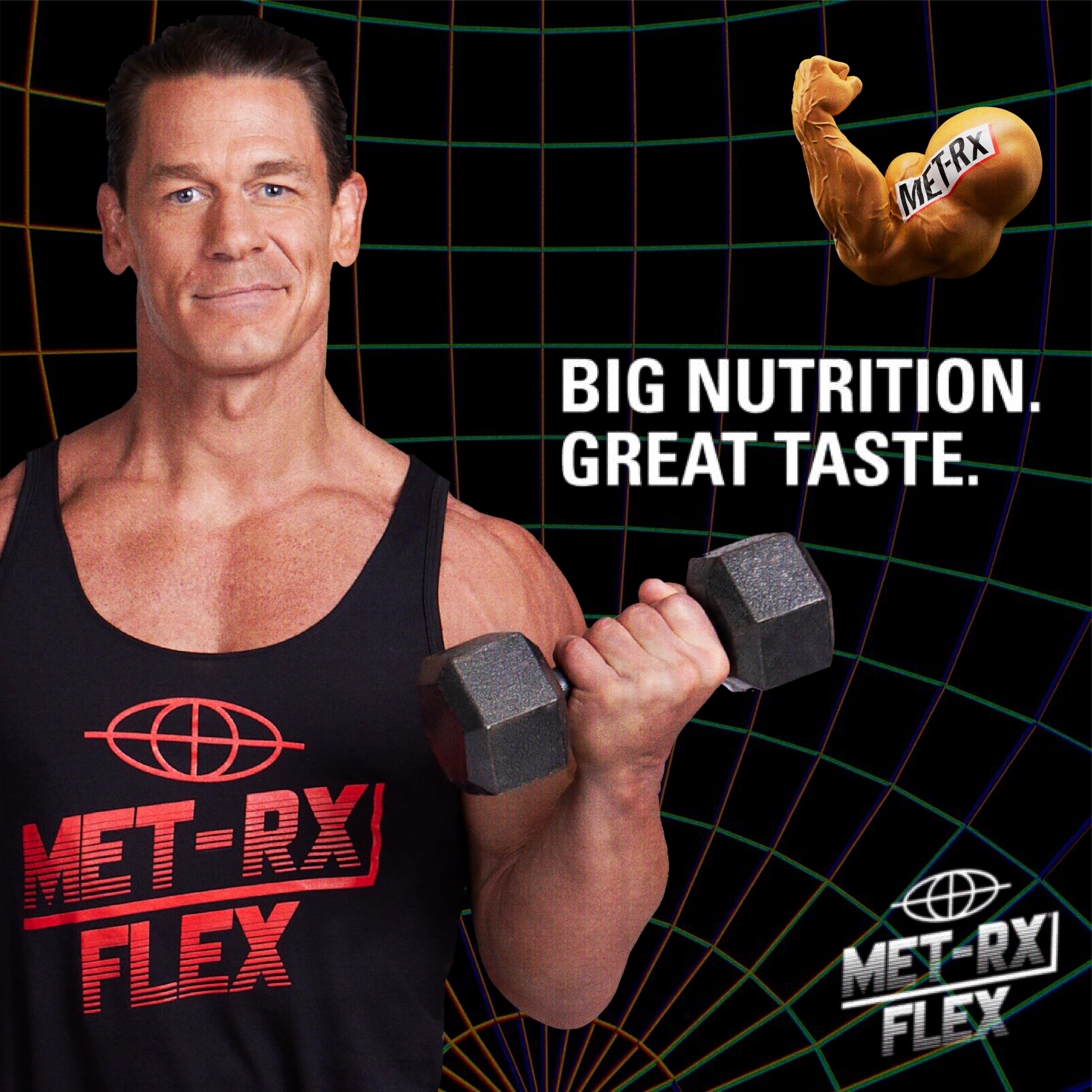 MET-Rx Big 100 Mint bar on desk, snack-friendly.