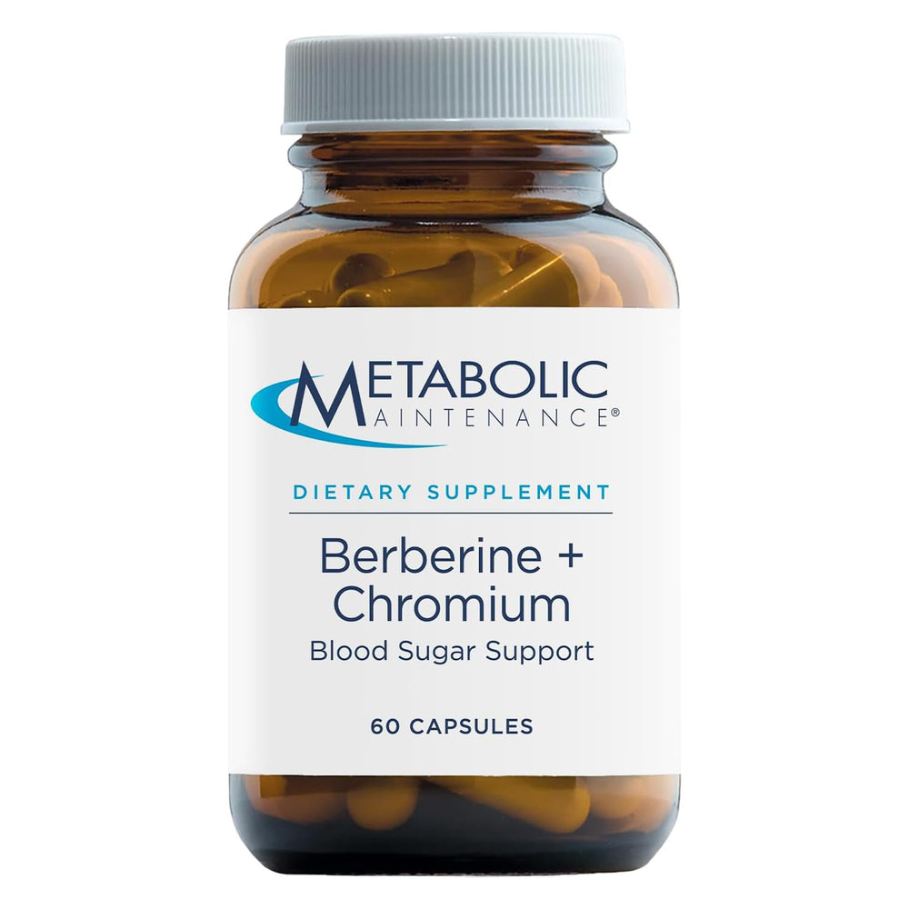 Metabolic Maintenance berberine-chromium capsules support digestion and metabolism.