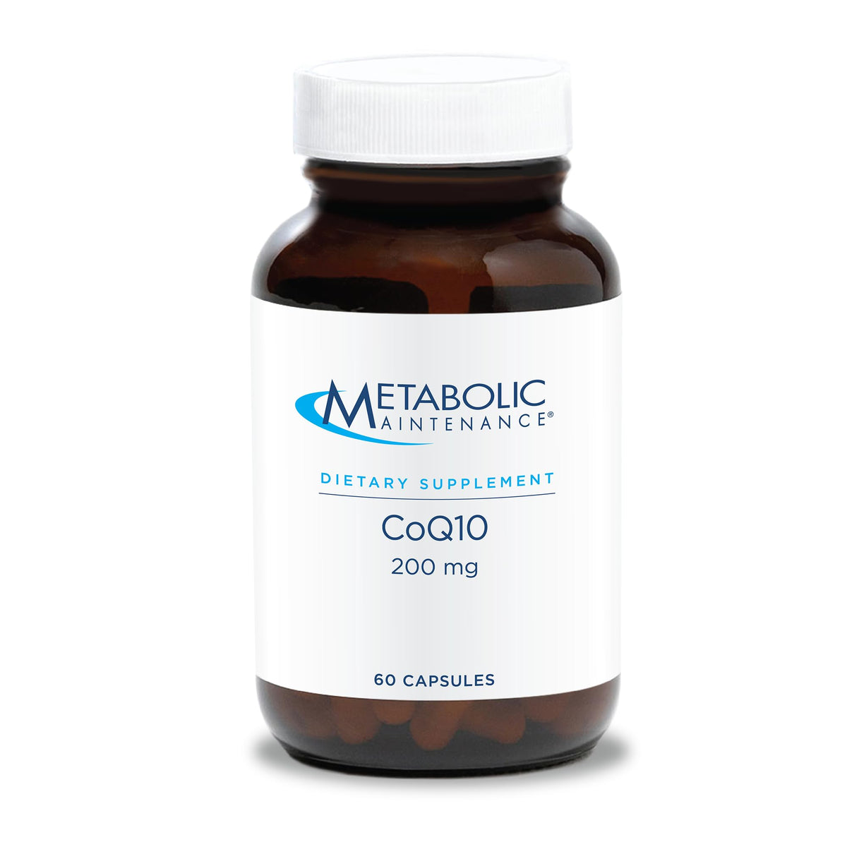 Metabolic Maintenance CoQ10 bottle front view for energy support