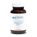 Metabolic Maintenance Vitamin D3 5000 IU with Vitamin C – High-Potency D3 for Bone, Immune, Mood & Cardiovascular Support | 90 Softgels