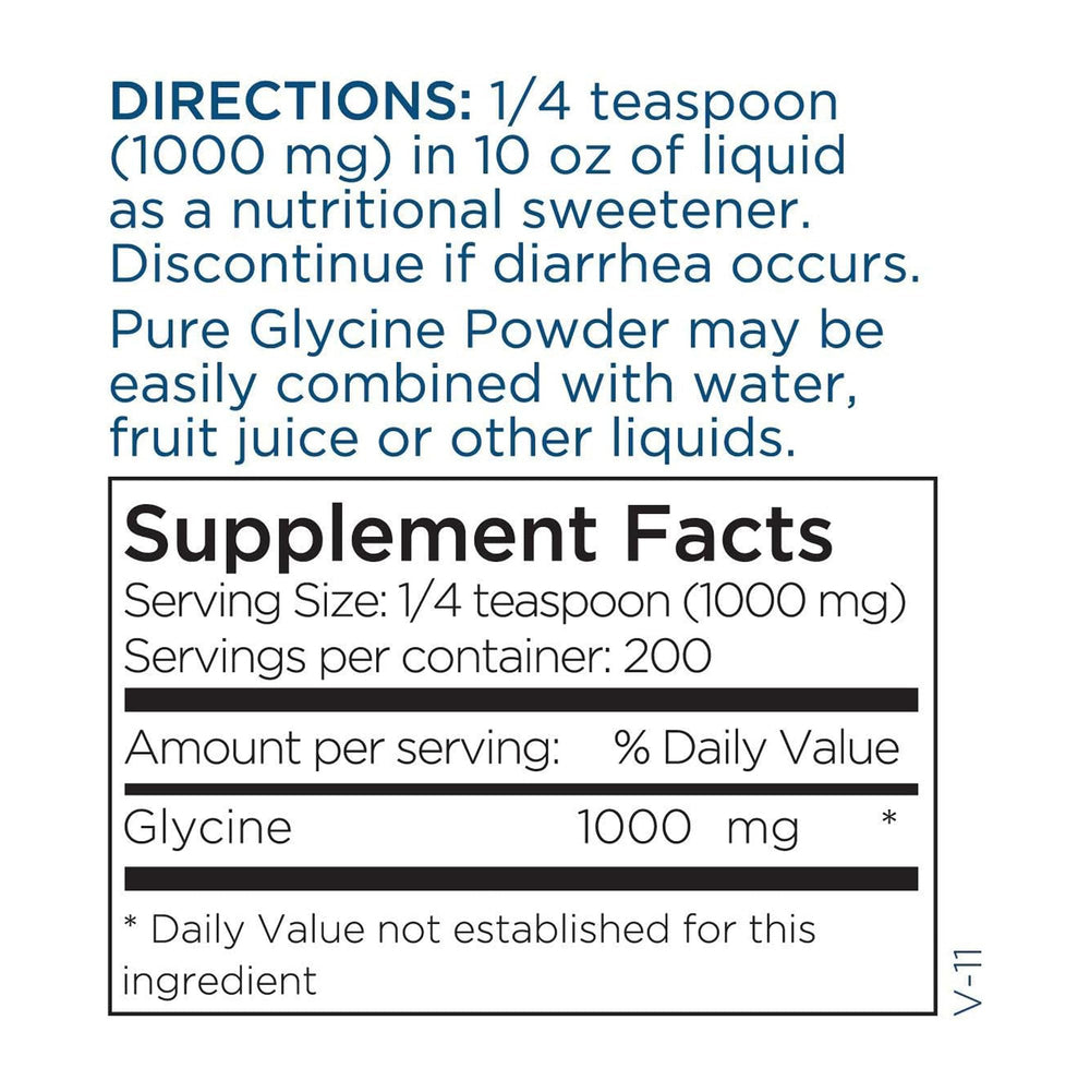 Spill-free dispensing lid on Metabolic Maintenance Glycine Powder bottle for a convenient nightly routine.