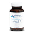 Metabolic Maintenance Vitamin D-3 2000 IU + Vitamin C – Bone, Immune & Mood Support