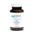 Metabolic Maintenance Zinc Picolinate 30 mg – Immune Support Supplement with Vitamin C, 90 Capsules