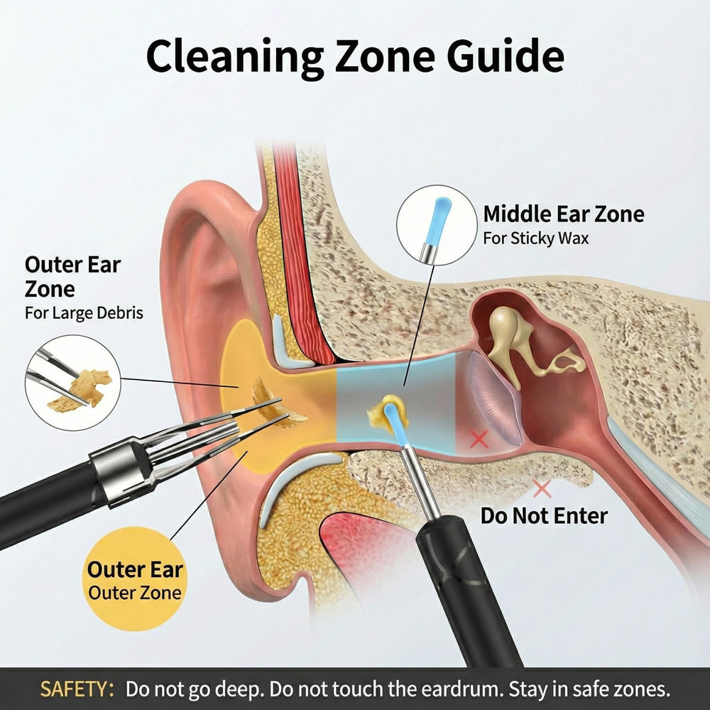 METACHOICE IP67 waterproof lens allows easy cleaning after use.