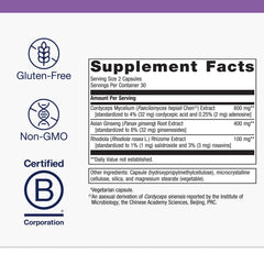 Metagenics Adreset bottle being poured to show easy daily dosage.
