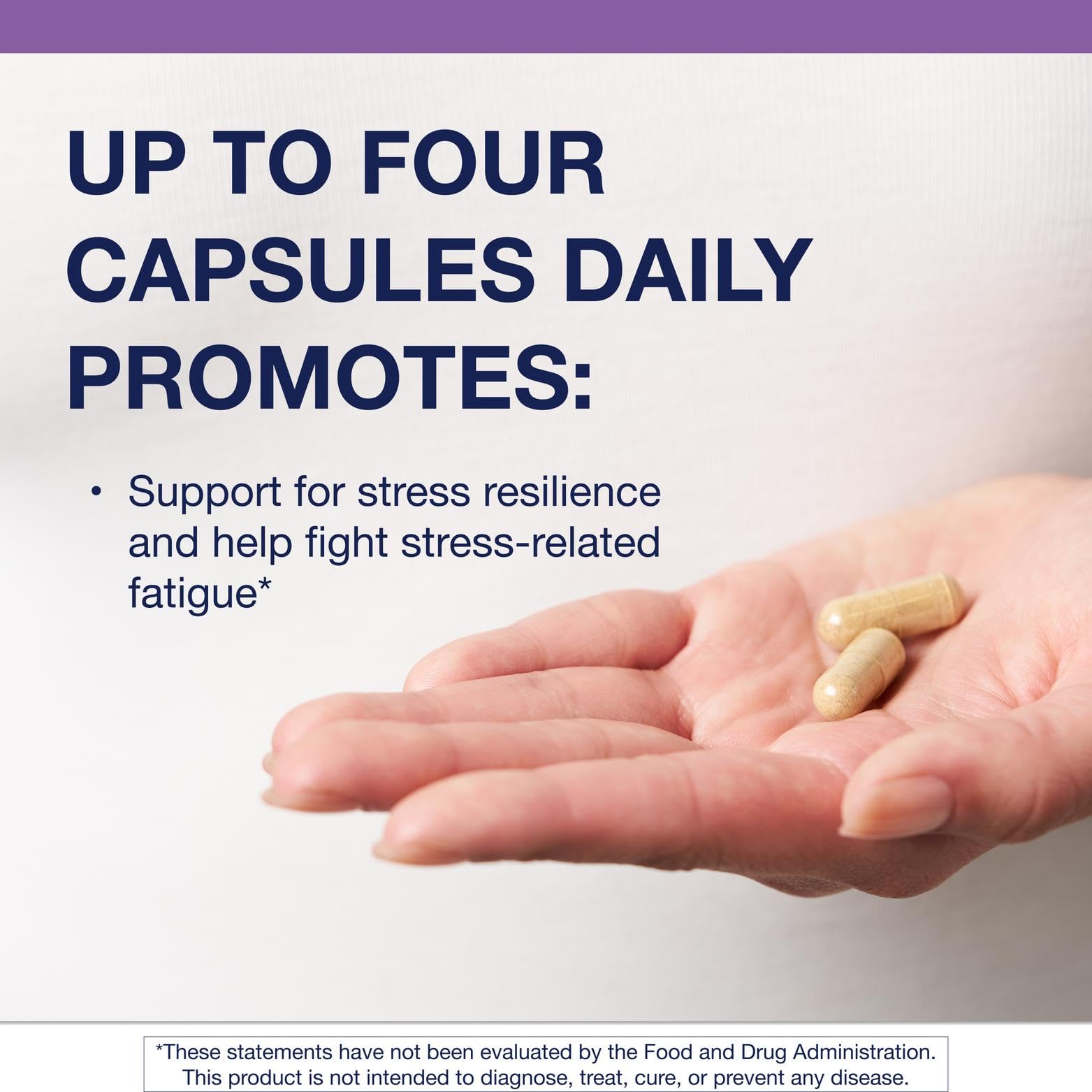 Metagenics Adreset label detail highlighting the adaptogen blend.