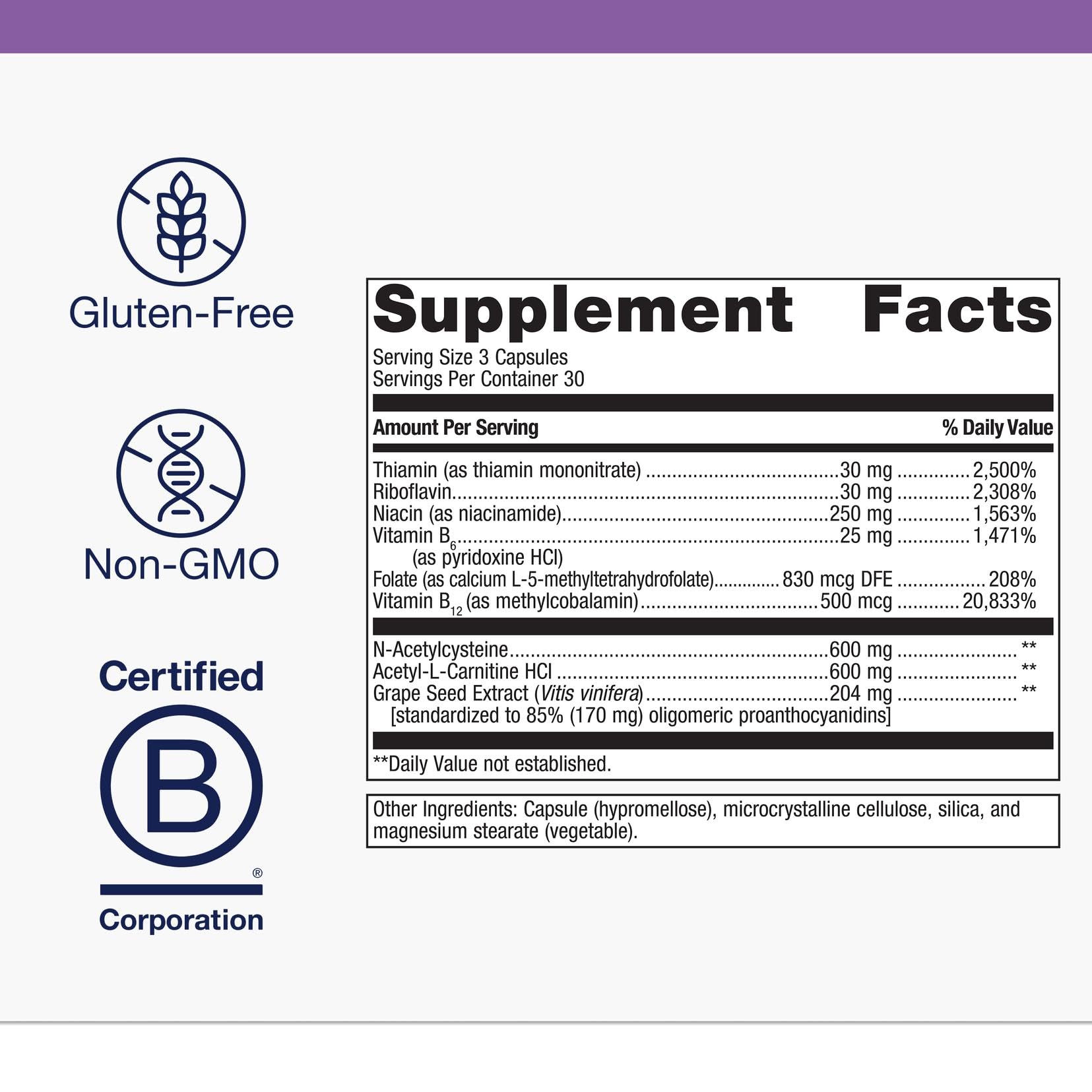 Close-up of Metagenics Ceralin Forte capsules for easy daily use.