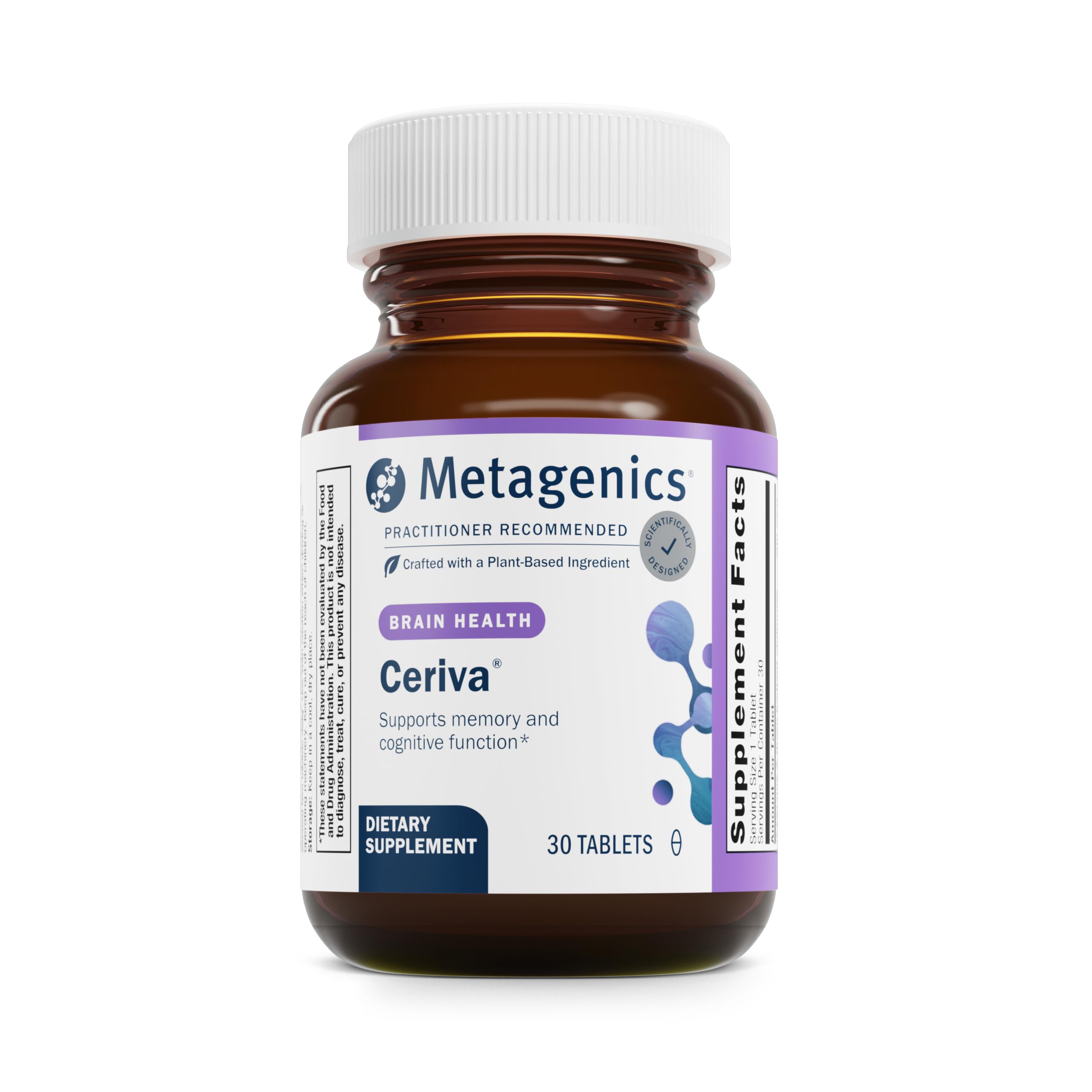 Metagenics Ceriva – Cognitive & Memory Support Formula with Huperzine ...