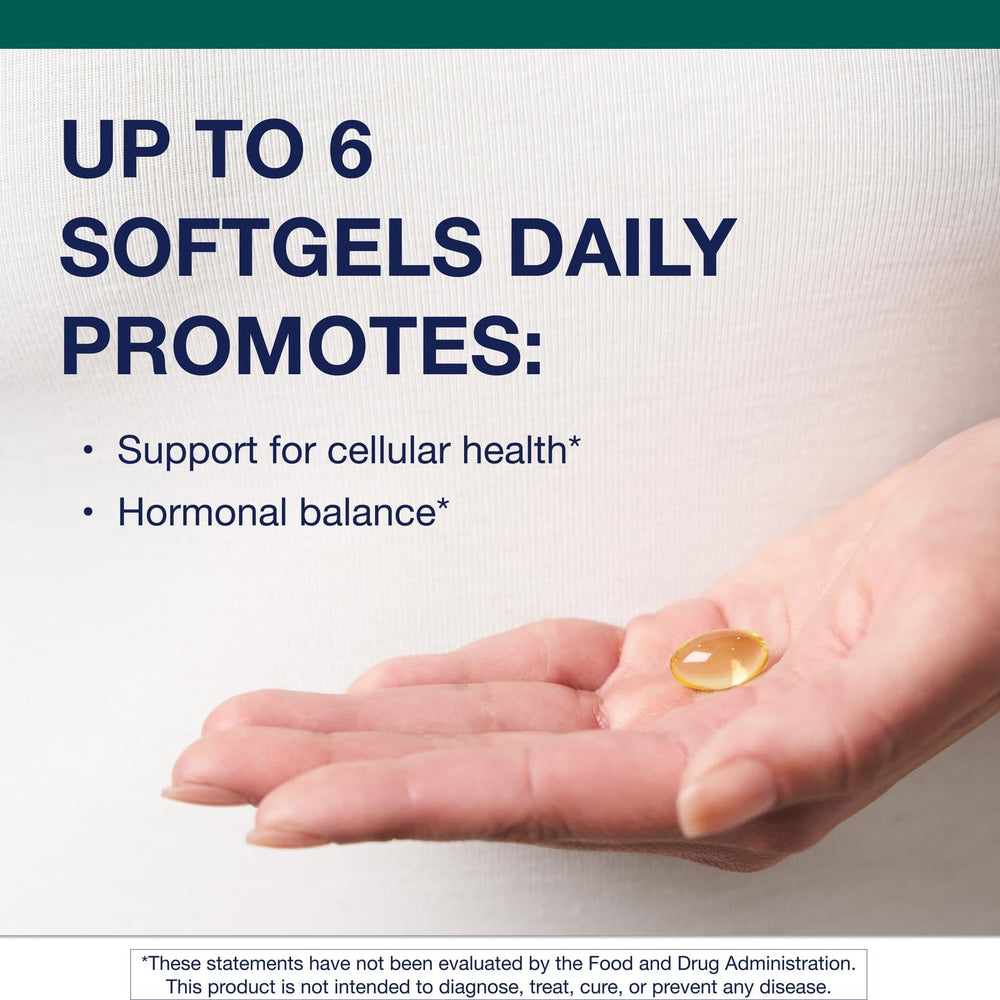 Metagenics Evening Primrose Oil label closeup highlights GLA benefits