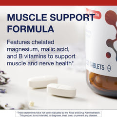 Metagenics Fibroplex bottle on a desk signaling daily supplement routine