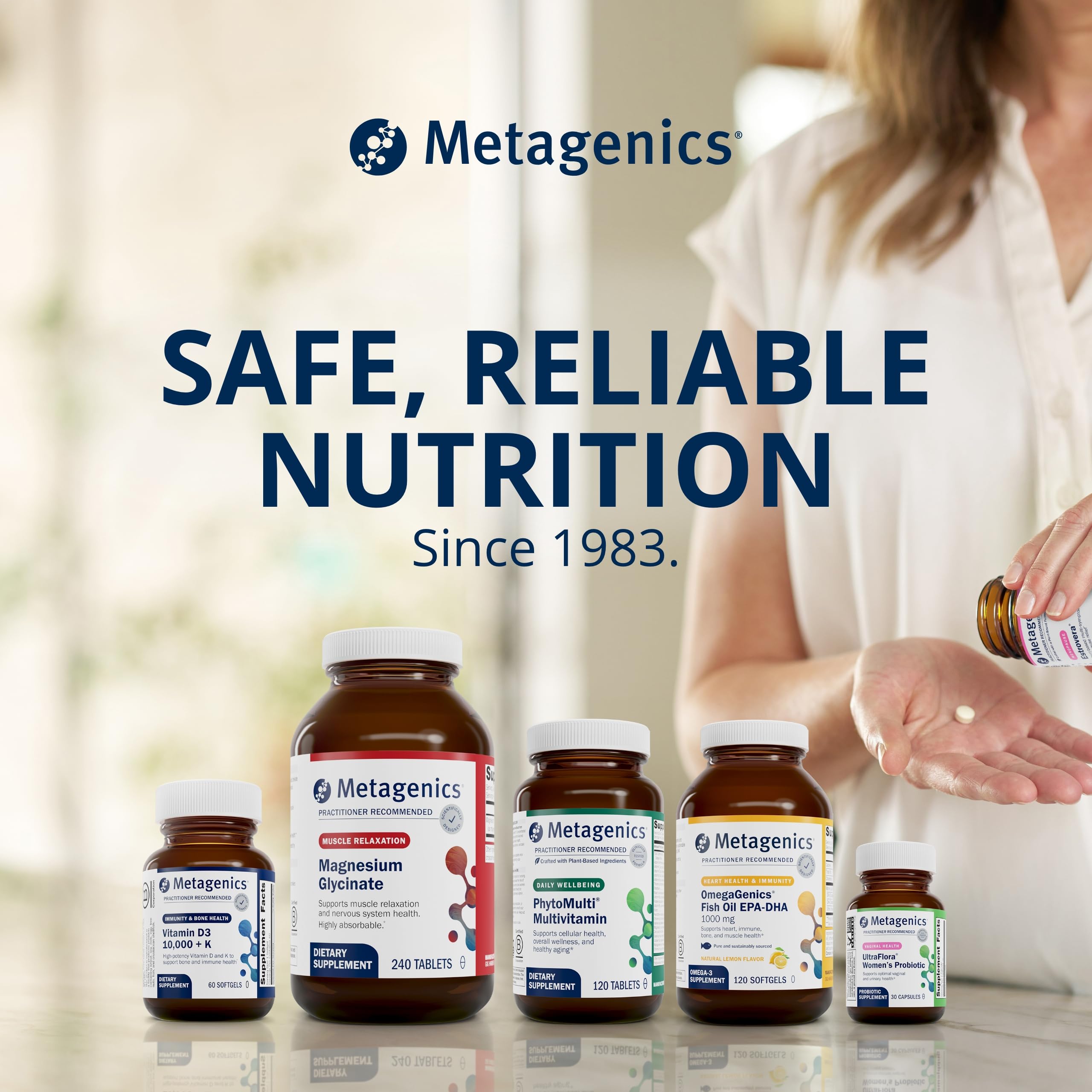 Manufacturing and quality cues for Metagenics FolaPro, GMP and purity
