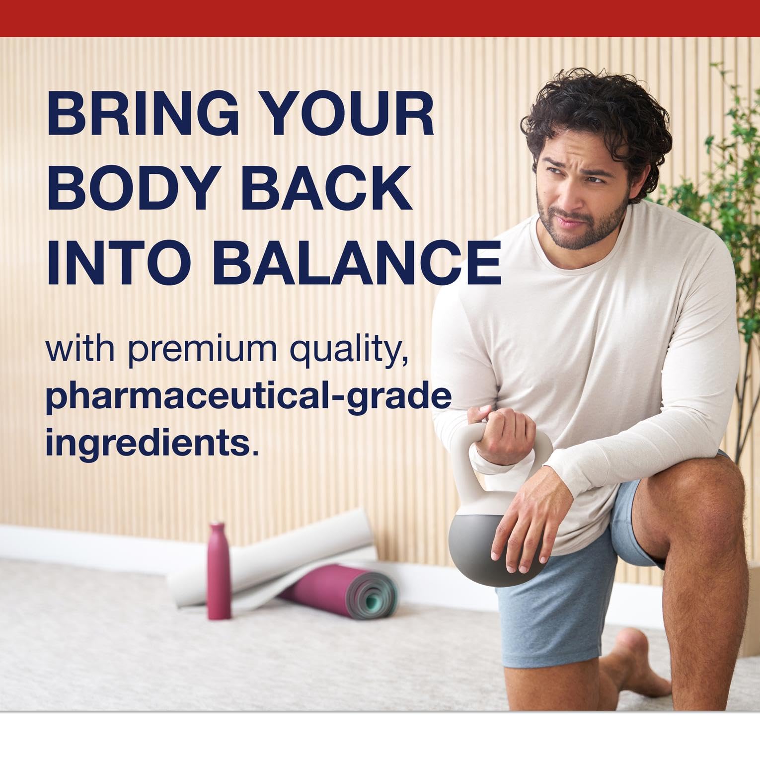 Metagenics Glucosamine Sulfate packaging highlights quality and safety