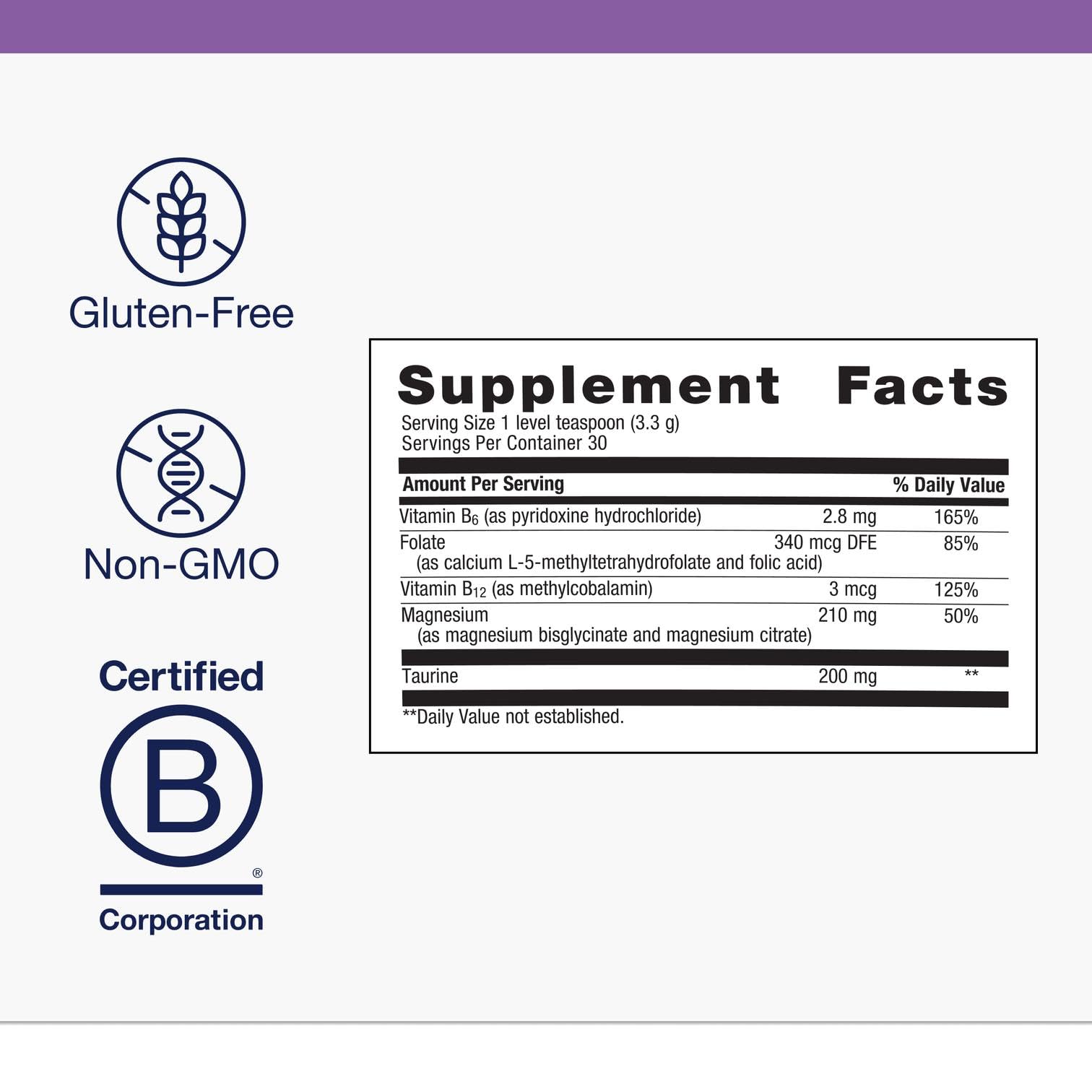 MagActive Relax strawberry flavor powder dissolves quickly for easy use.