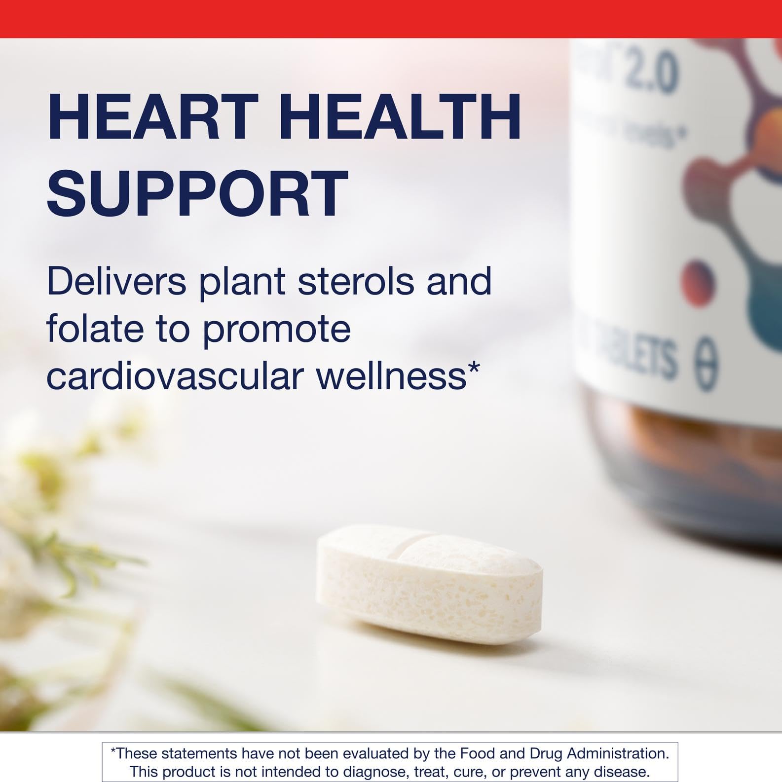 Metagenics Meta-Sitosterol 2.0 label closeup emphasizes vegetarian ingredients