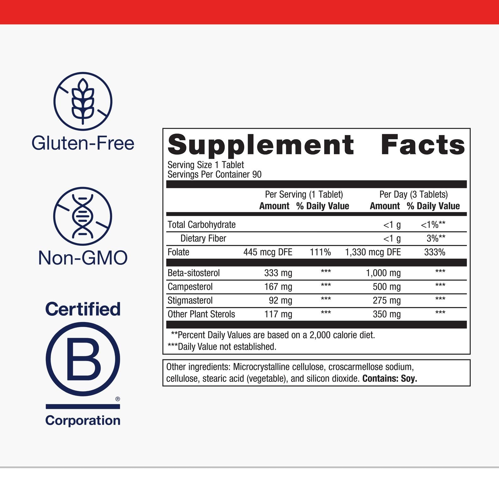 Metagenics Meta-Sitosterol 2.0 tablets, designed for cholesterol-support routines