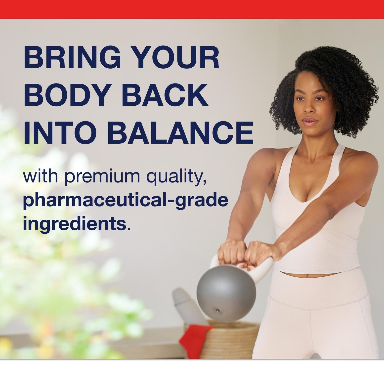 Metagenics Perfect Protein Vanilla blended into chia pudding for balance