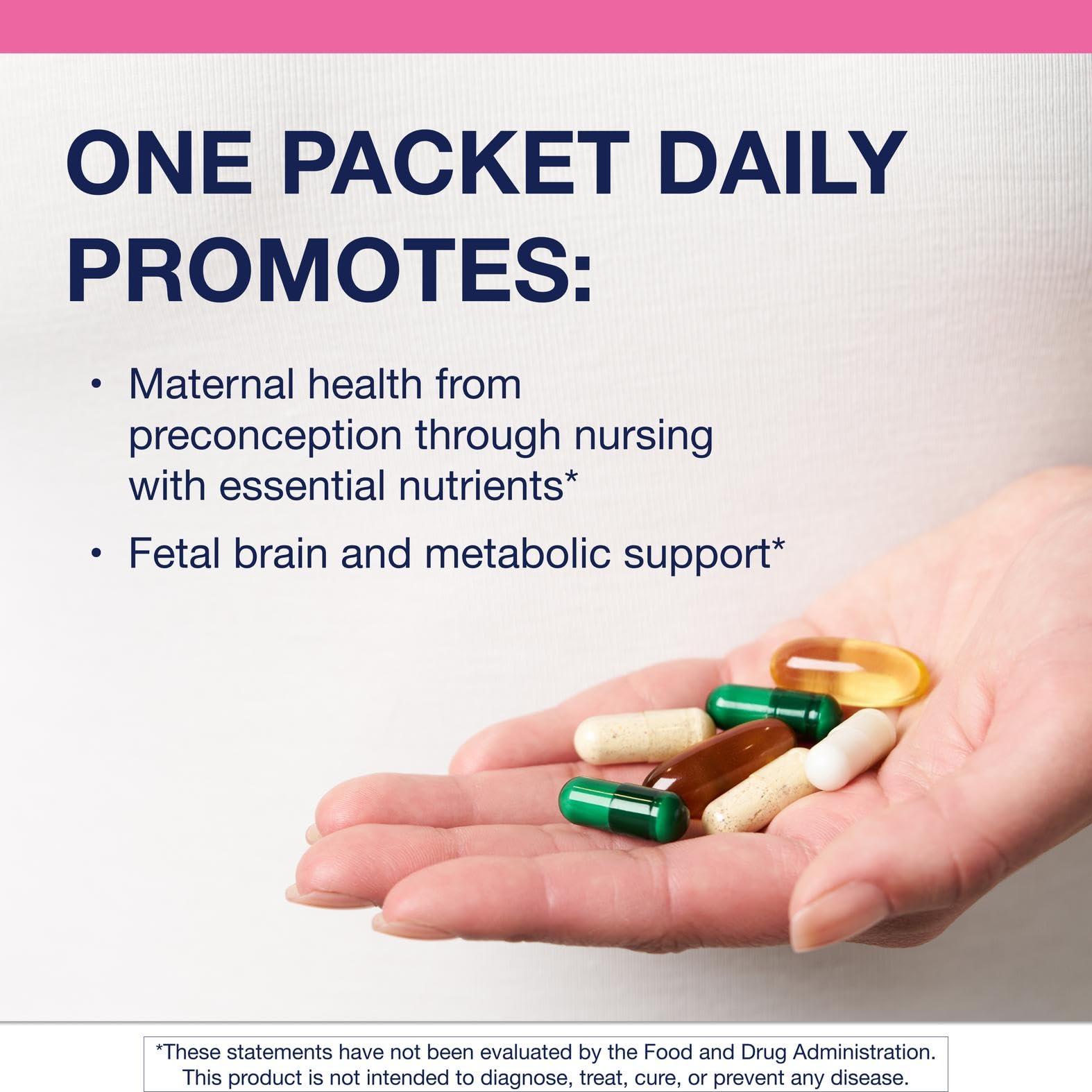 Metagenics PlusOne probiotics for digestive comfort and immune support during pregnancy.