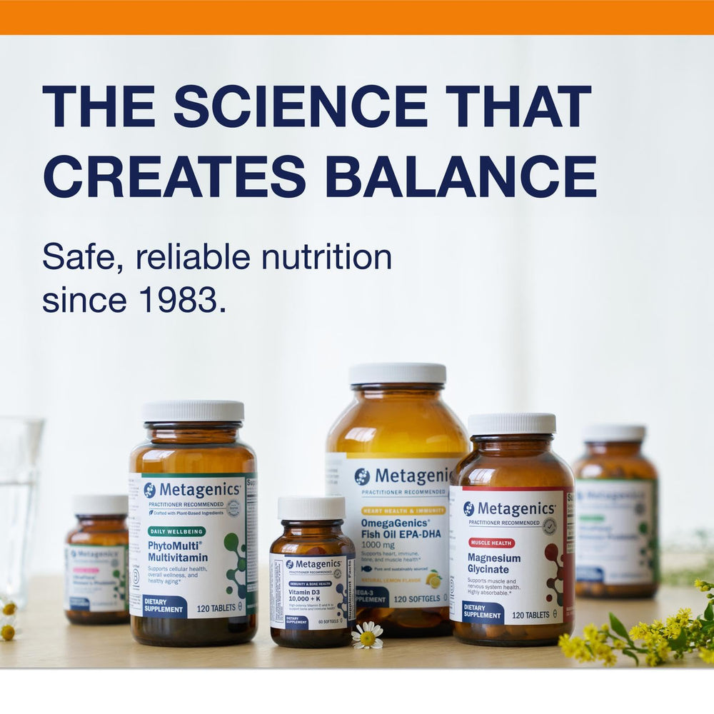 Visual emphasizing cardiovascular benefits linked to Metagenics Quercetin usage