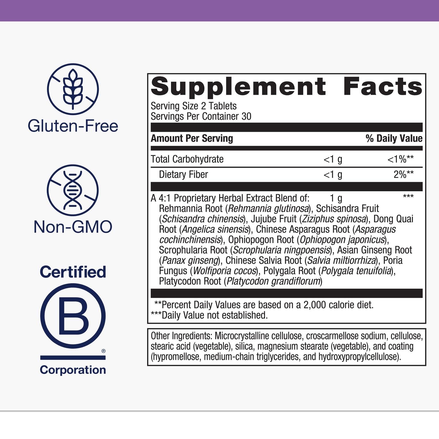 Metagenics Serenagen capsules shown for daily stress support