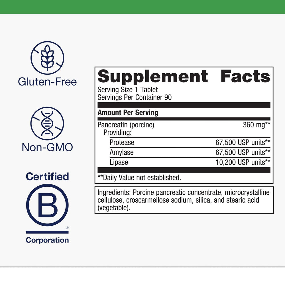 SpectraZyme capsules close-up showing easy-to-swallow texture for meal-time digestion