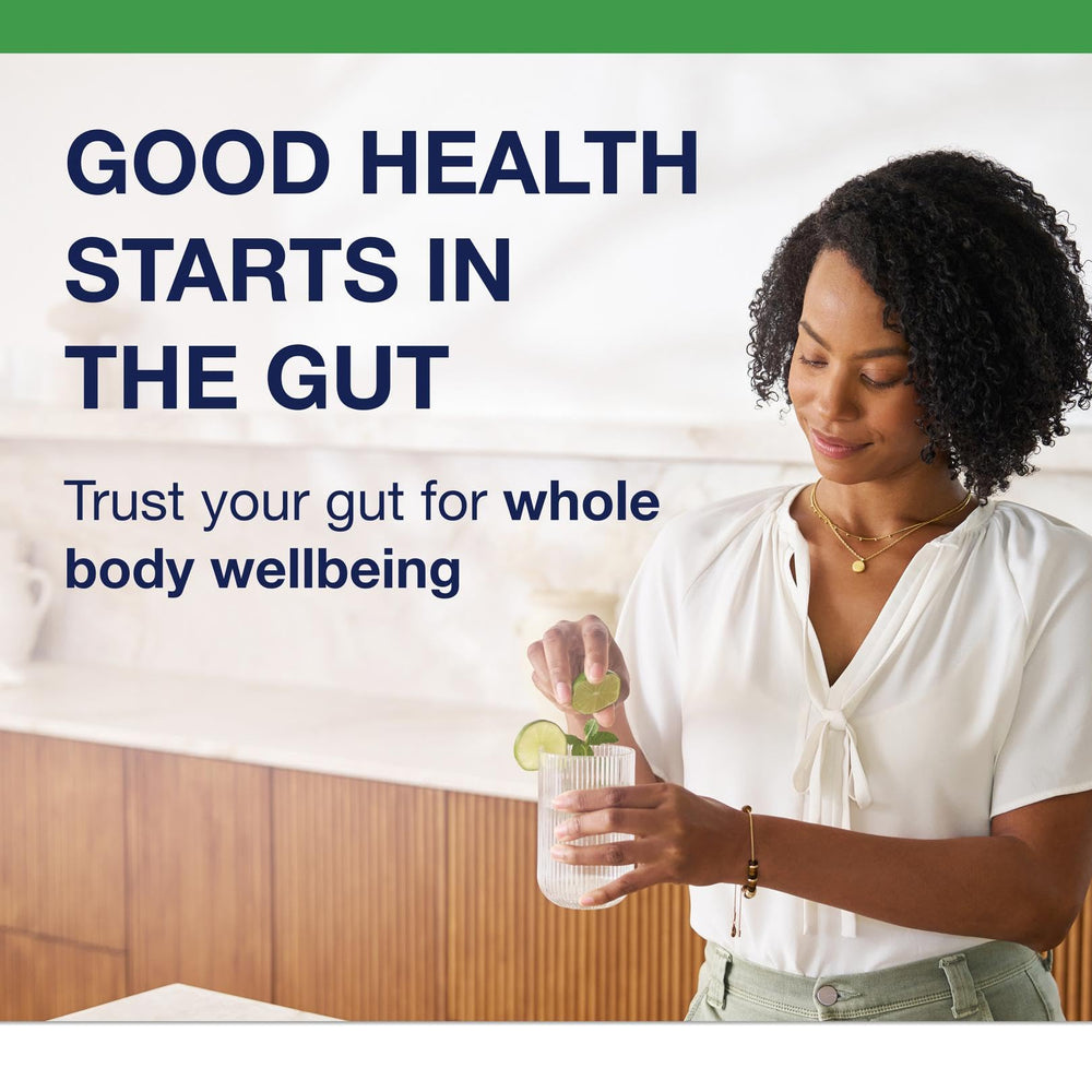 Metagenics SpectraZyme bottle close-up showcases GMP manufacturing and third-party testing.