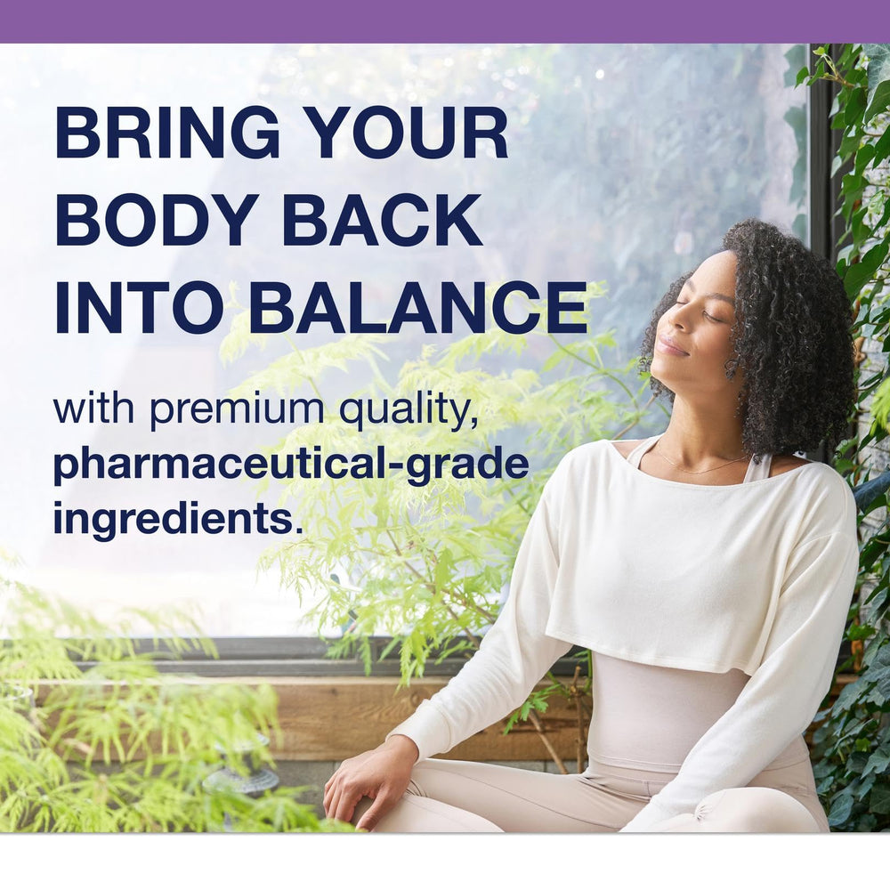 Metagenics Tran-Q Sleep ingredients list highlights California poppy, passion flower, lavender.