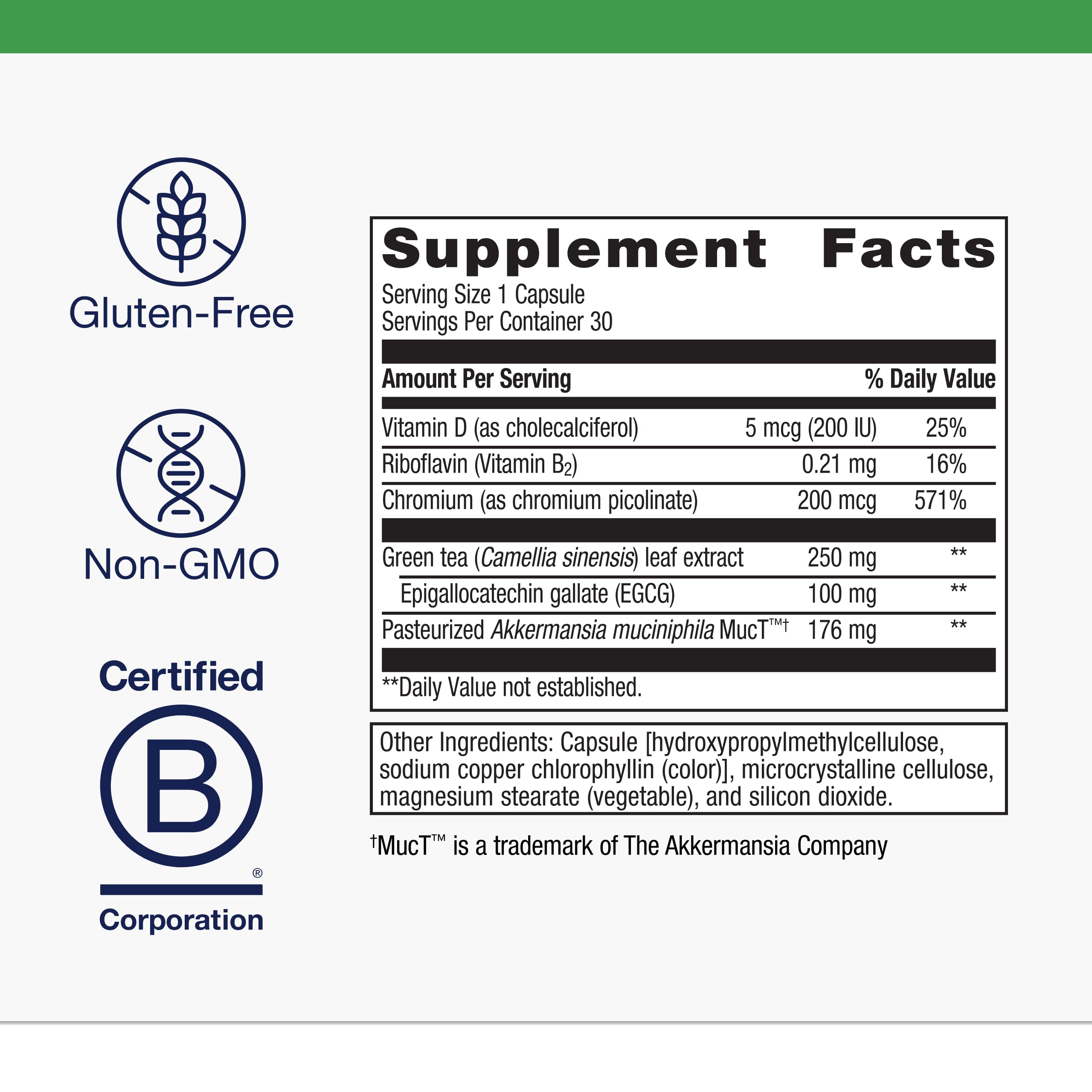 Metagenics UltraFlora Healthy Weight bottle cap close-up showing brand quality.