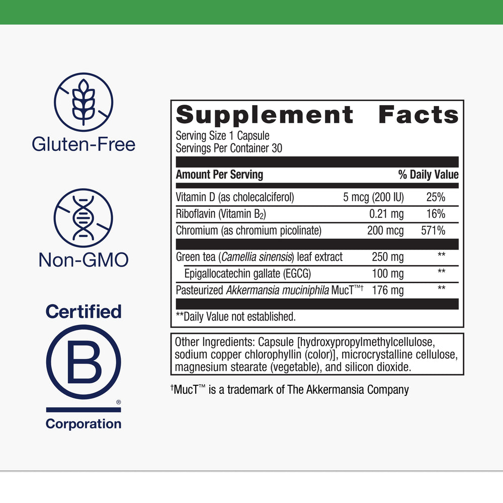 Metagenics UltraFlora Healthy Weight bottle cap close-up showing brand quality.