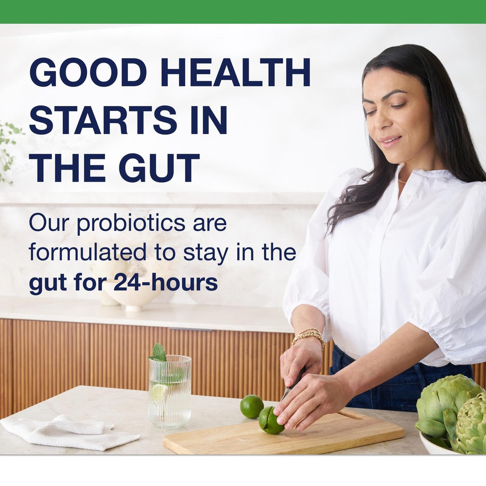 Vegetarian, gluten-free probiotic option without artificial sweeteners