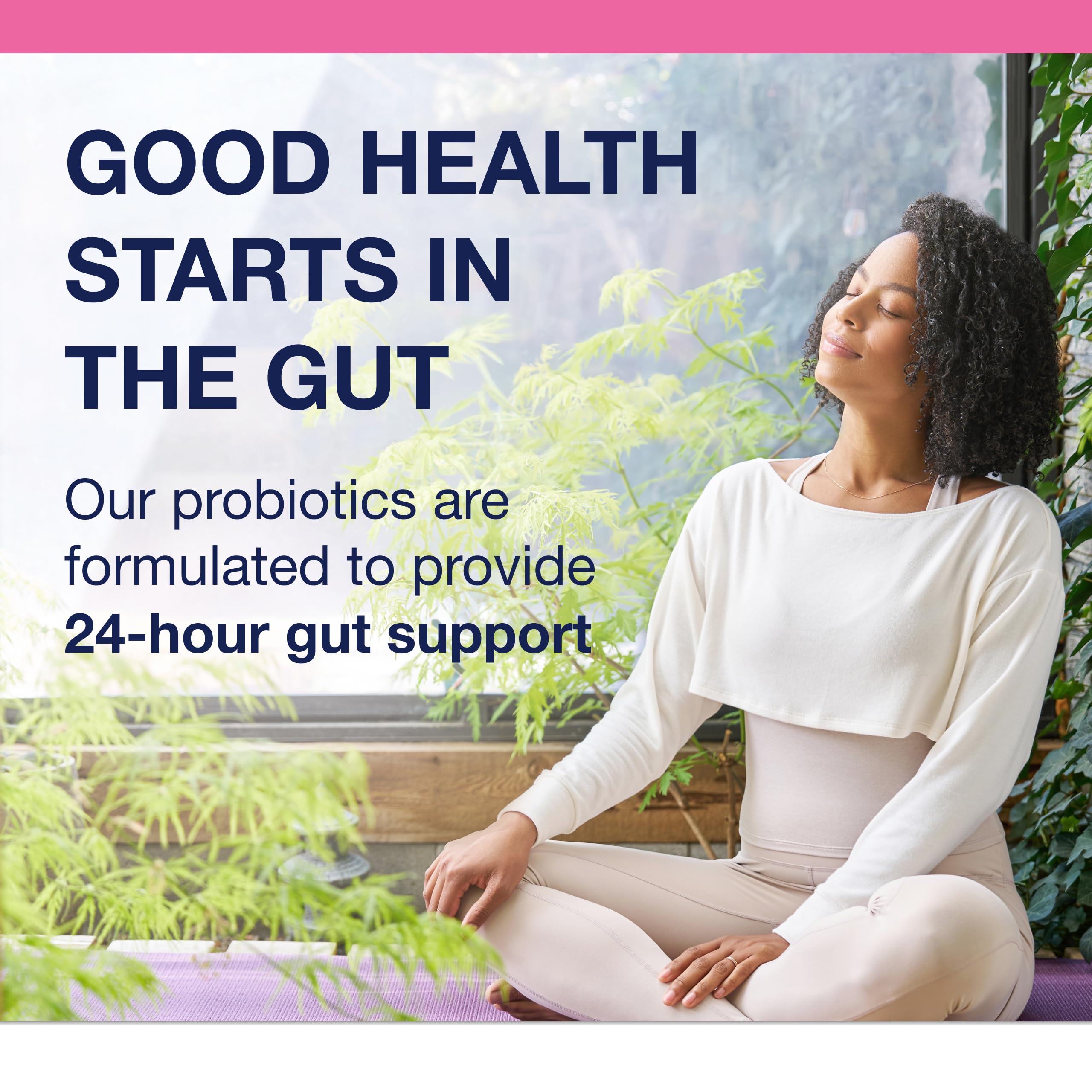 Metagenics UltraFlora Womens Probiotic on shelf suggests convenient daily wellness
