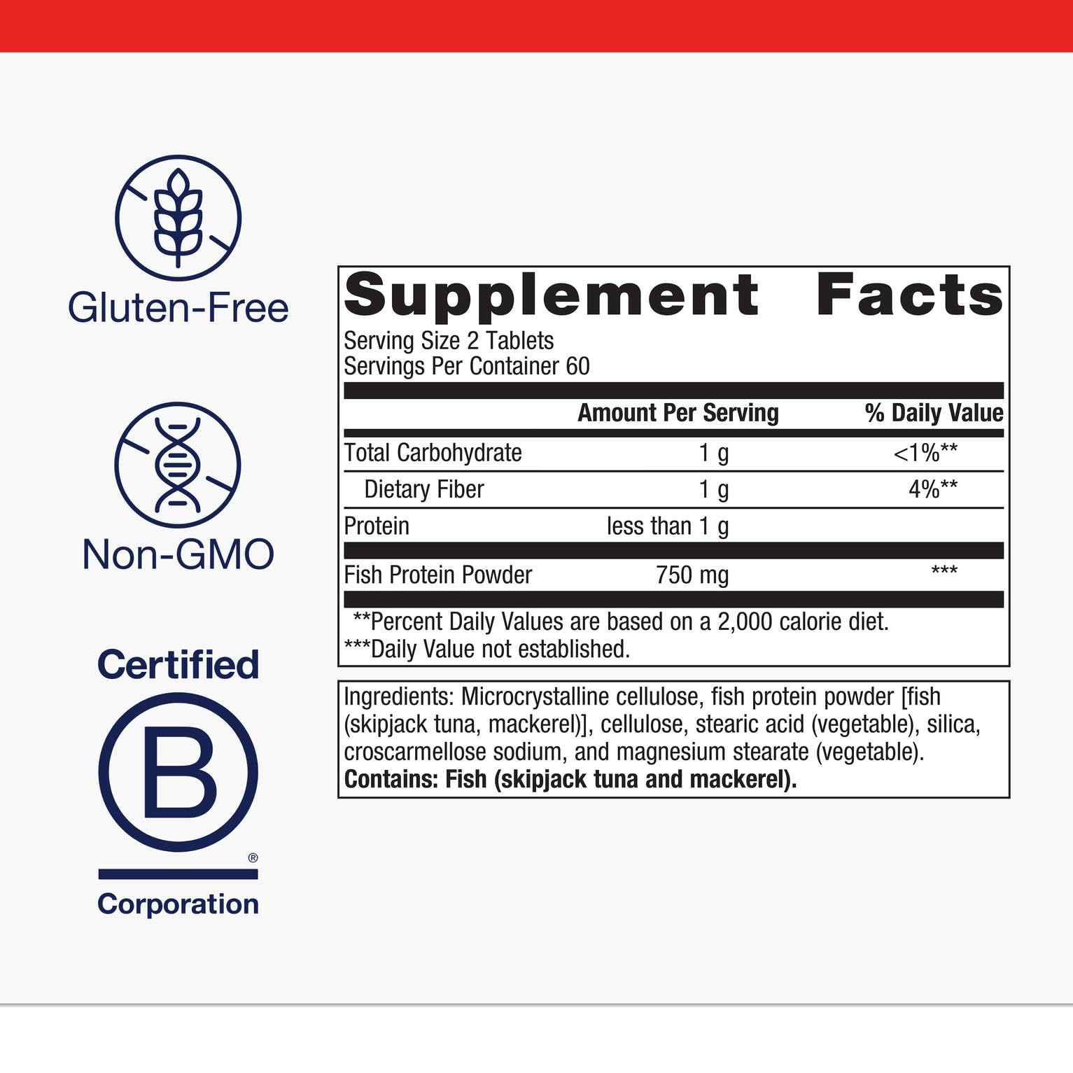 Metagenics Vasotensin tablets close-up emphasizing easy daily use for cardiovascular support.