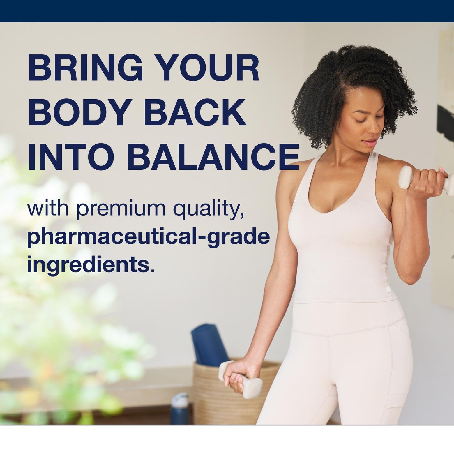 Metagenics Vitamin D3 1000 IU daily use scene for vitamin routine.