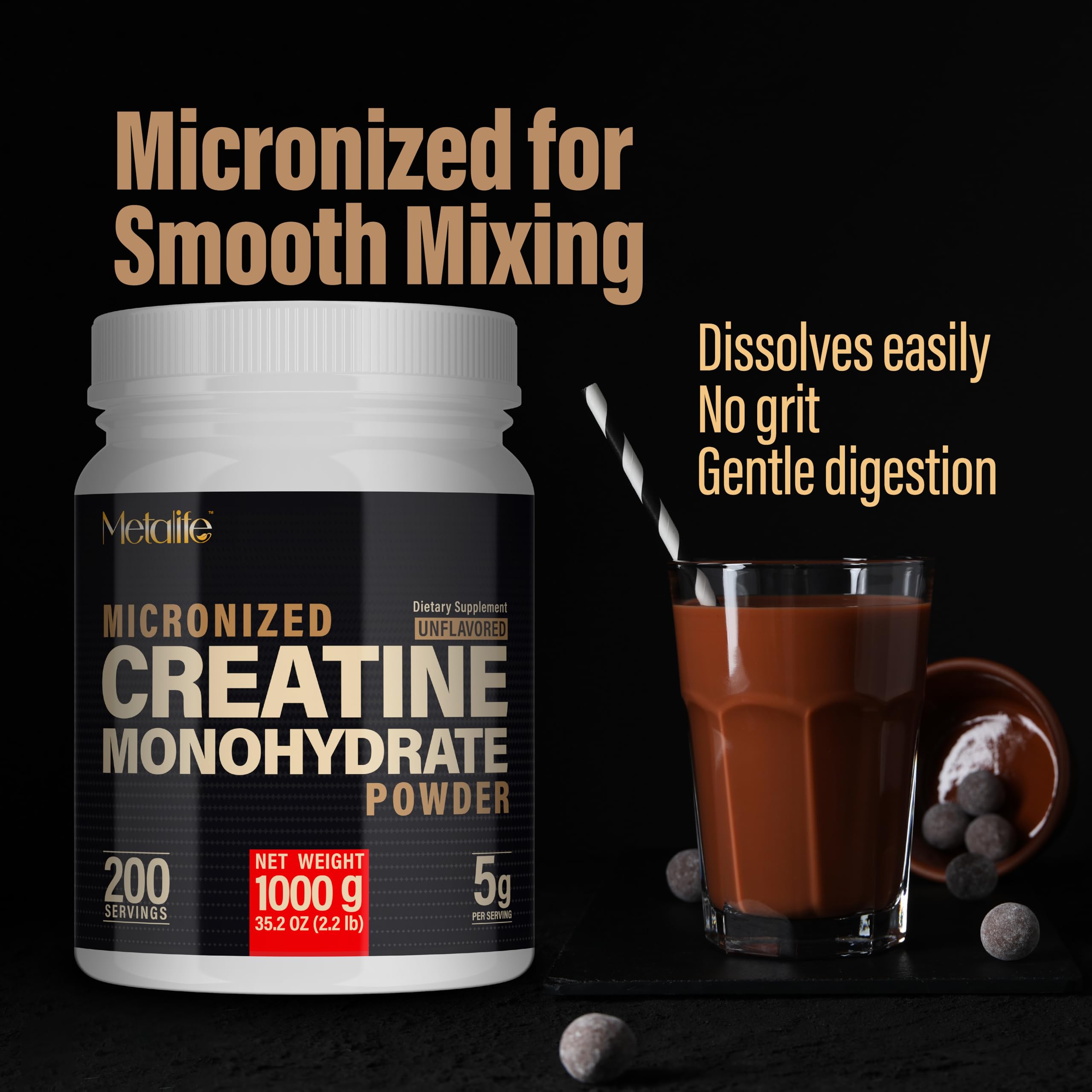 METALIFE Creatine Canada-made product supporting local manufacturing