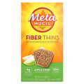 Metamucil Fiber Wafers Apple Crisp – 24 Wafers Per Pack, 2-Pack