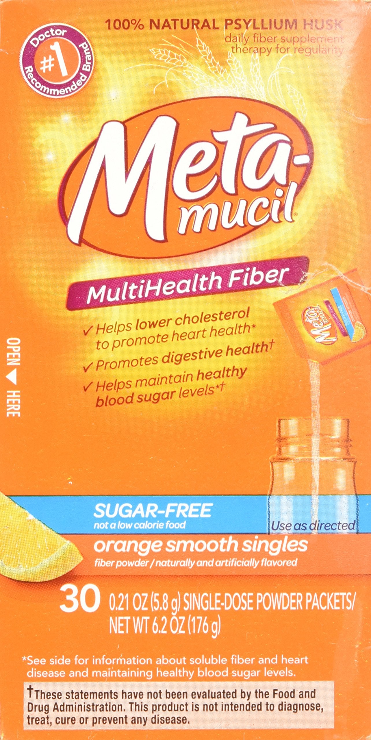 Metamucil prepared drink in glass with smooth texture.