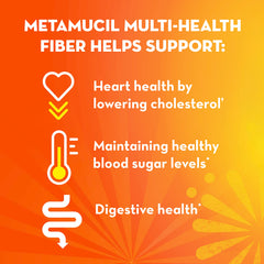 Metamucil psyllium husk capsules daily-use pack illustrates convenient solution for regularity