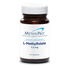 MethylPro L-Methylfolate 7.5 mg bottle for daily focus support